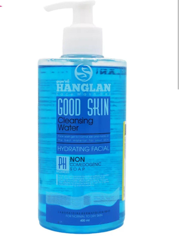 ژل شستشوی صورت هانگلن مدل Good Skin هیالورونیک اسید حجم ۴۰۰ میلیلیتر